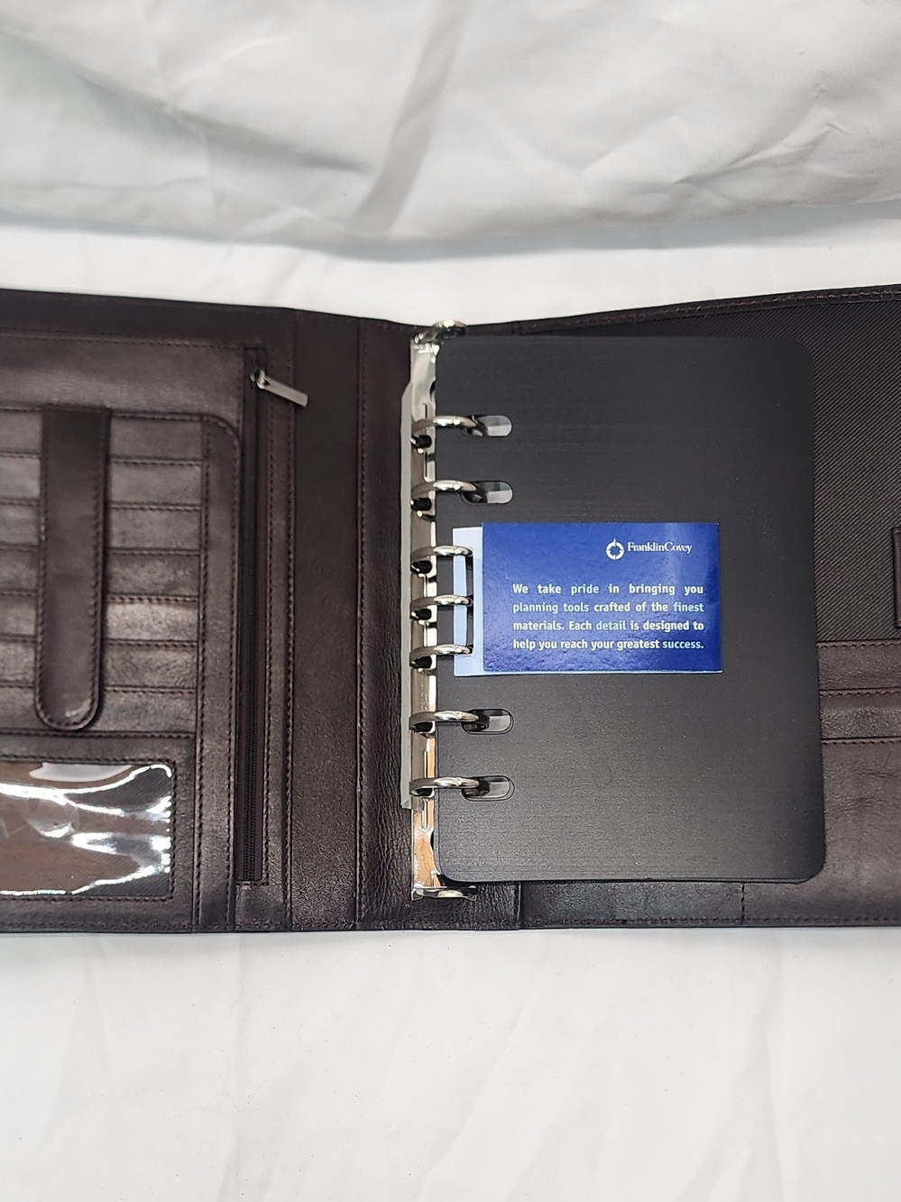 Franklin Covey • Leather Planner/Binder • Brand New